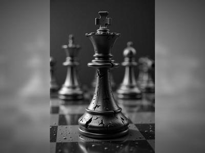 Chess King Hueforge