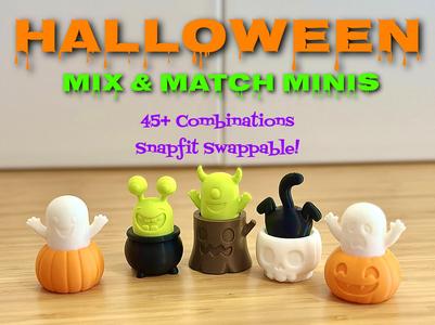 Haunted Mix & Match Minis – 45+ Swappable Combos