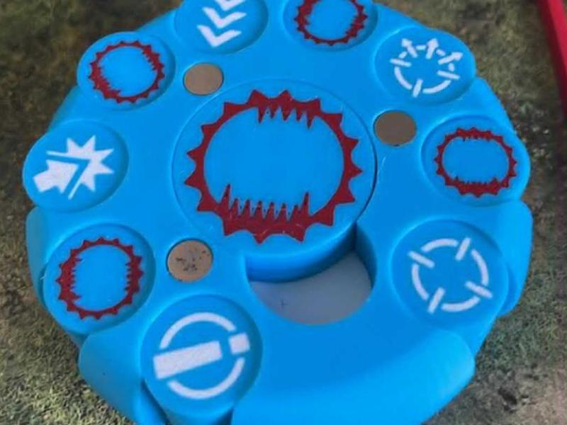 Order tokens for Legions Imperialis - Worldeaters