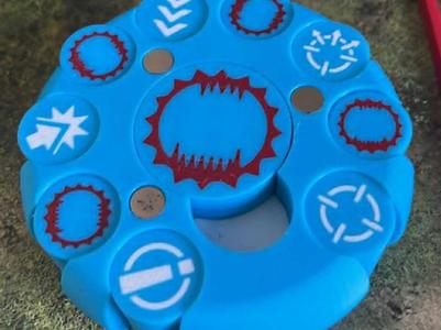 Order tokens for Legions Imperialis - Worldeaters