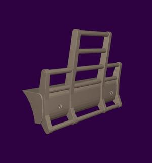 RC TRUCK BULLBAR 006 3D STL PRINT