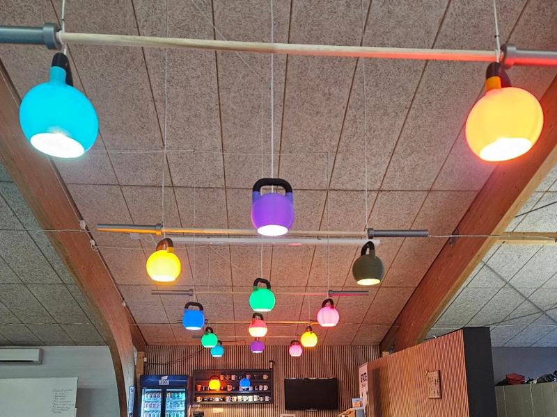 Kettlebell lampshade - Customizable