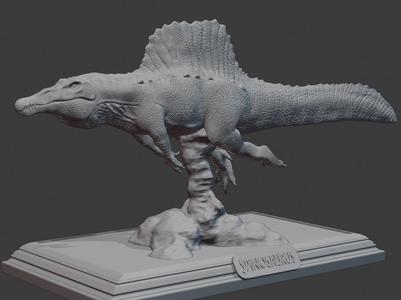 Jurassic World Spinosaurus Diorama