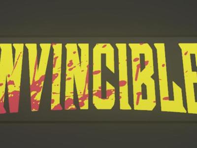 Invincible Logo Lightbox (Yellow)
