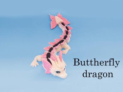 Articulated butterfly dragon
