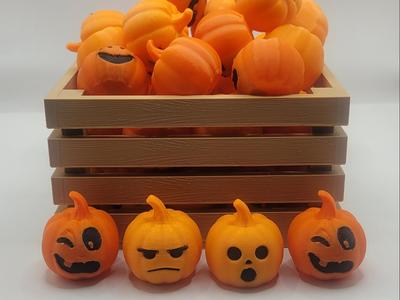Mini Halloween Pumpkins