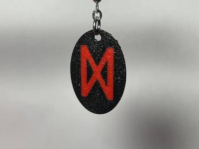 rune earring, dagaz rune