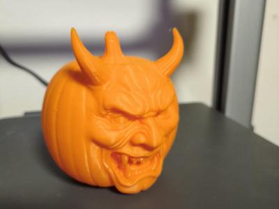 pumpkin demon - LED