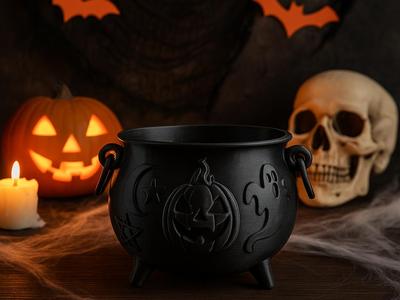 Halloween Witch's Cauldron - Candy bowl