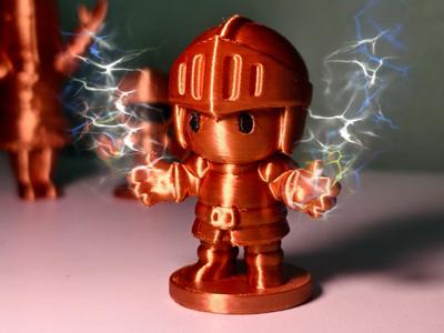 Minimalist Medieval Figurine
