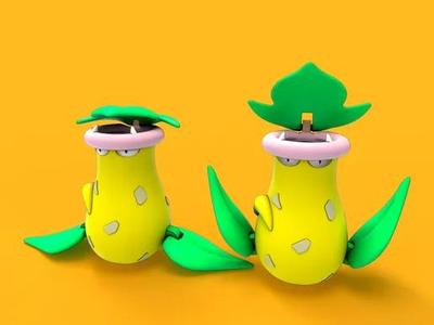 071 - VICTREEBEL - FLEXIBLE - ARTICULATED - POKEMON
