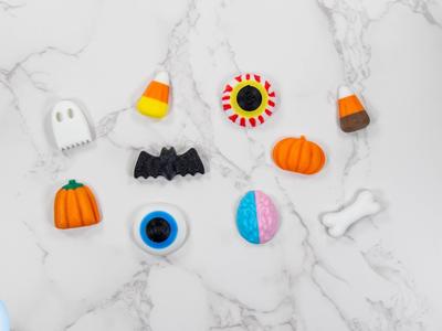 Halloween Candy Magnets