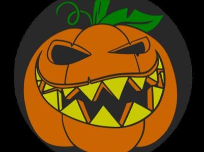 Halloween Pumkin coasters and coaster holder