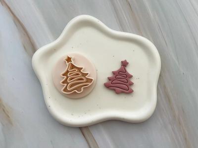 Christmas Tree Polymer Clay Cutter