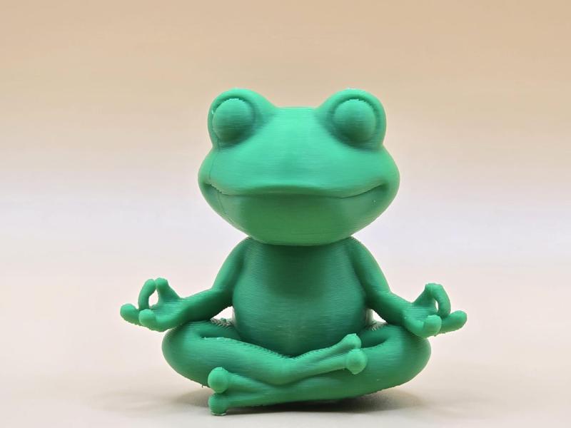 Yoga Zen Frog Pose Peace