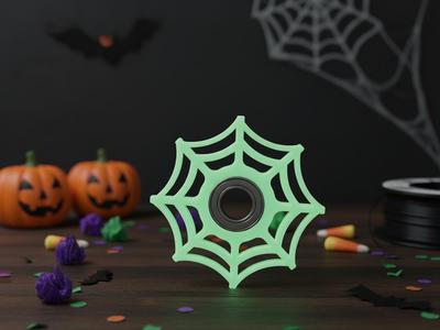 Halloween Spider Web Fidget Spinner