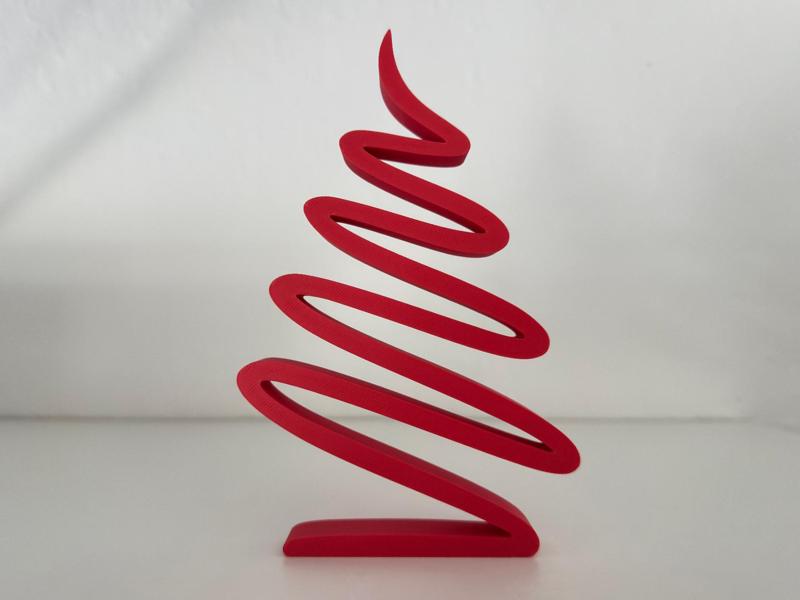 Winter Christmas Tree Standee