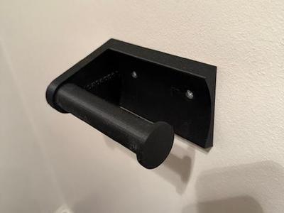 Toilet paper roll holder