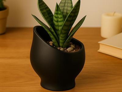Flowerpot/Vase in Modern 1950s Design