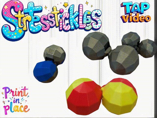Stressticles - the naughty fidget 