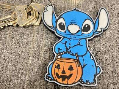 Stitch Halloween pumpkin