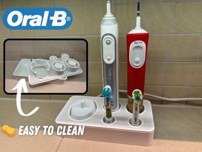 Oral-B Pro/Kids Dual Clean Easy Toothbrush Holder