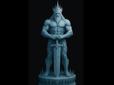 D&D Ice Creature King