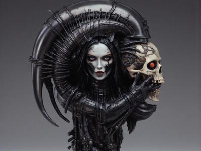 HALLOWEEN SKULL GIRL 