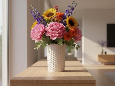 Studded Vase