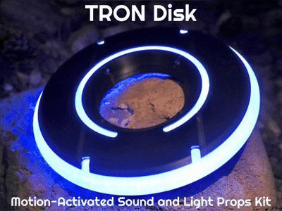 Tron Identity Disc - Sound and lights prop kit