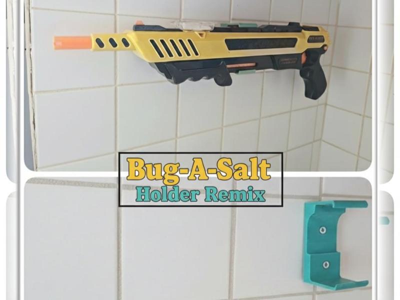 Bug-A-Salt wall mount / holder - remix