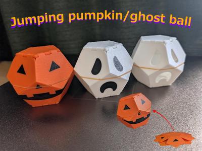 Jumping pumpkin/ghost ball