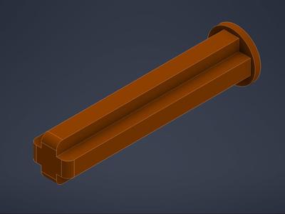 shaft pin 23.7mm building kit 