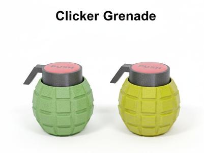 Clicker Fidget Grenade The Ultimate Desk Fidget!