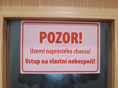 Warning sign
