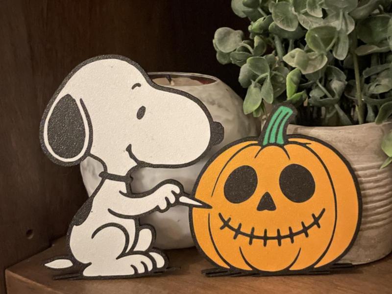 Snoopy / 4 color / Jack Skellington / Halloween