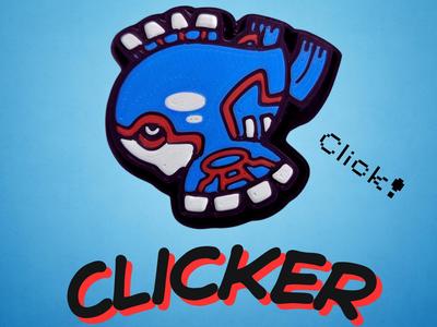Kyogre Clicker Fidget - Pokémon