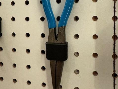 Peg Board Holder for Needle Nose Pliers