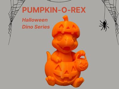 Pumpkin-o-Rex – Halloween Dino 