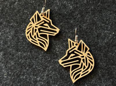 Fox Line Earrings