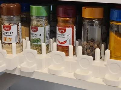 space-saving spice holder