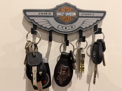 Harley Davidson 100th Anniversary Key Hanger