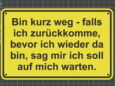 Sign with Quote