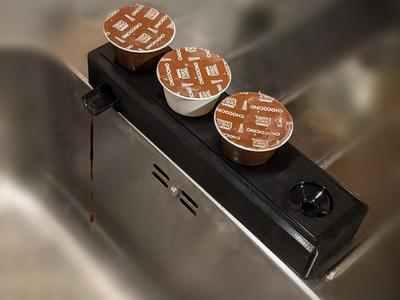 Dolce Gusto capsule draining station, Nescafe