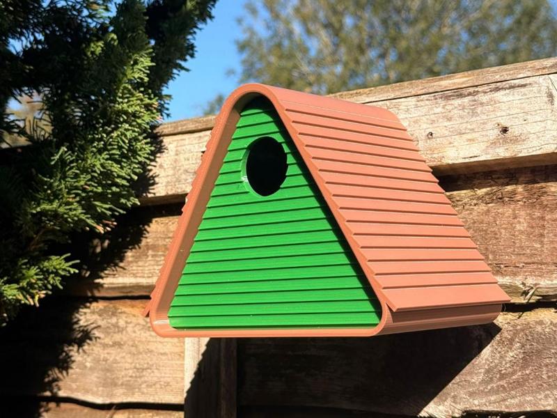 Modern A-Frame Birdhouse