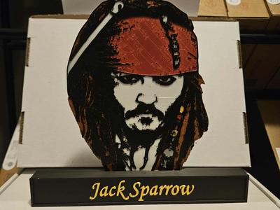 Jack Sparrow Portrait Display!