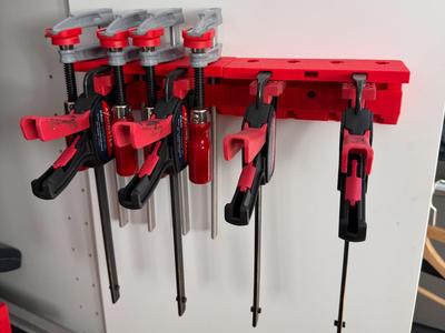 Universal Rail Guide, F & Quick Grip Clamp Holder