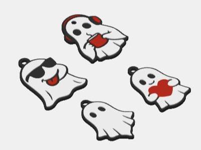 Ghost Keychain