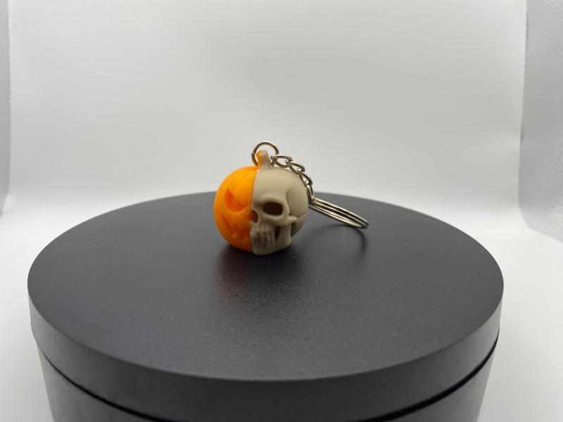 Portachiavi Halloween "Jack-o-Skull"