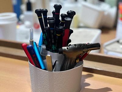 Rotating Pen & Tool Organizer